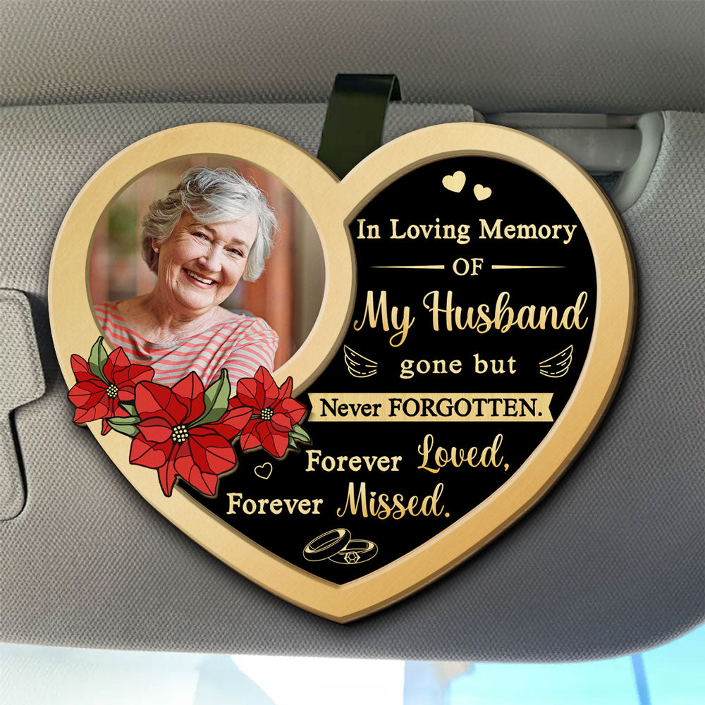 Forever Loved Forever Missed - Personalized Car Visor Clip