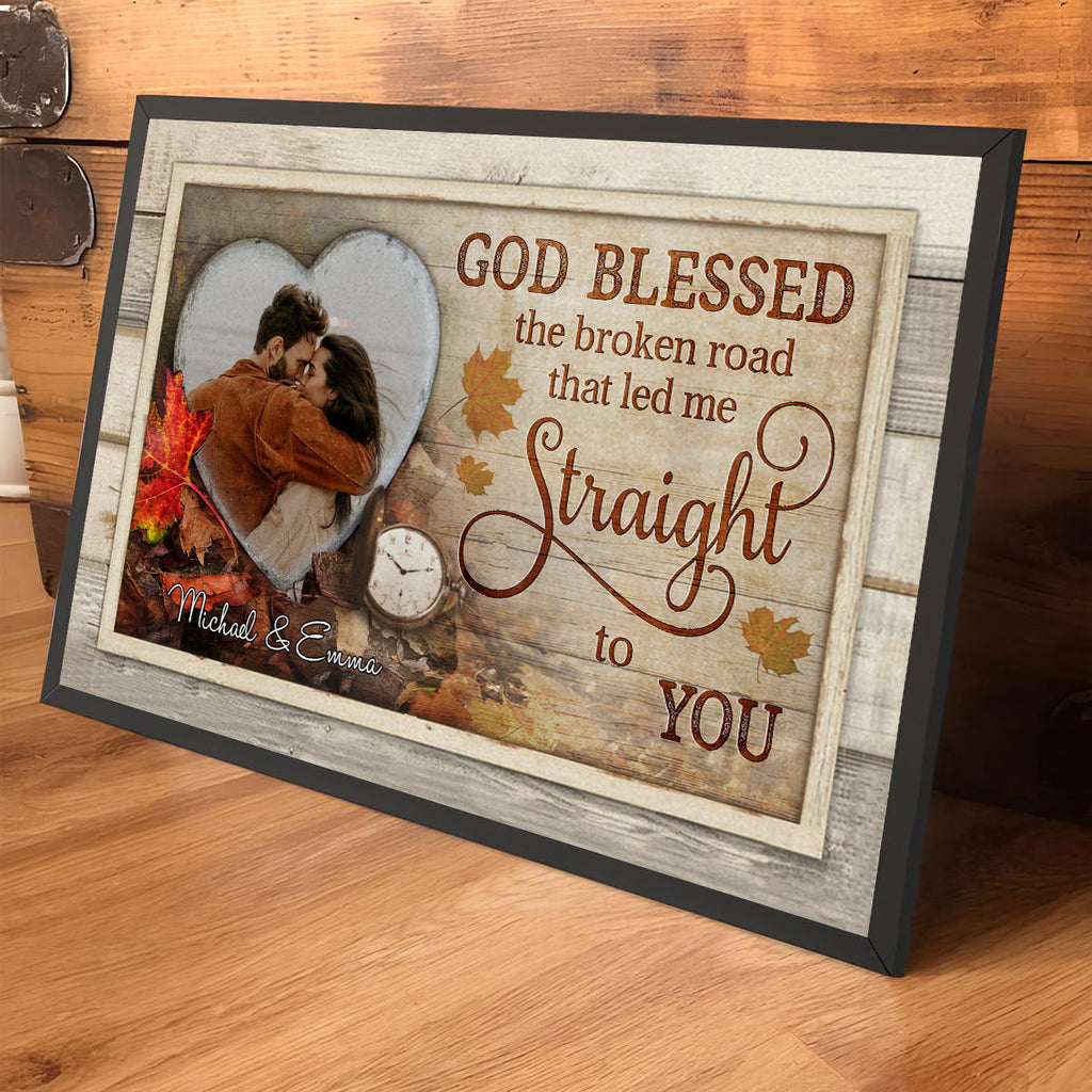 Straight To You - Personalized Poster