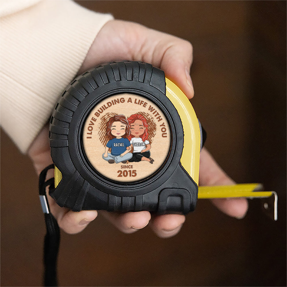 Building Life - Personalized Tape Measure