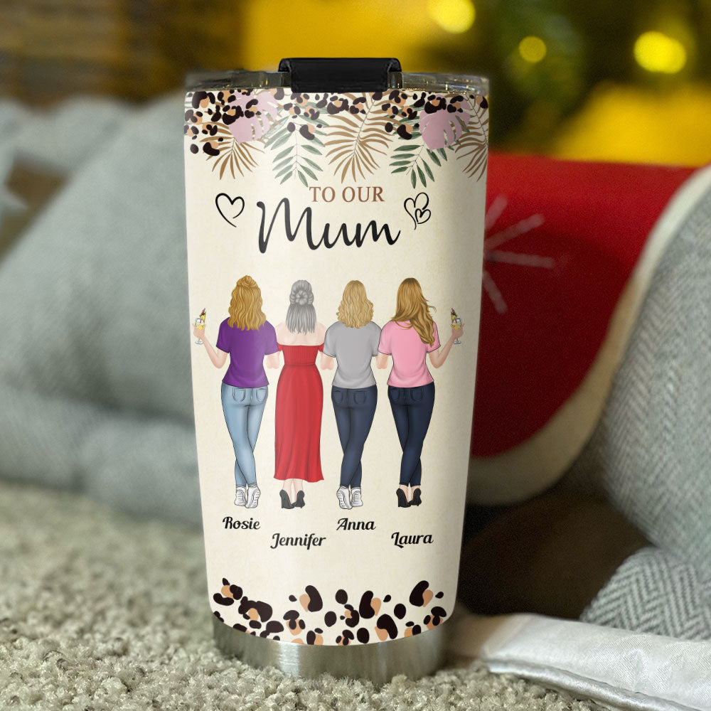 Custom Christmas Birthday Gifts For Mom • You Have Been My Strength And Inspiration - Personalized Tumbler