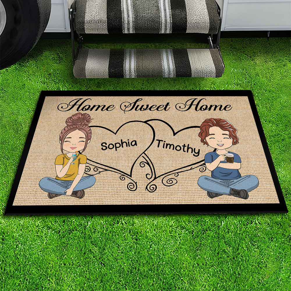 Home Sweet Home - Personalized Doormat