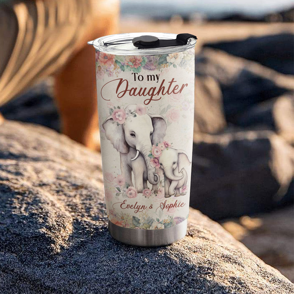 Custom Christmas Birthday Gifts For Daughter • Forever And Always - Personalized Tumbler