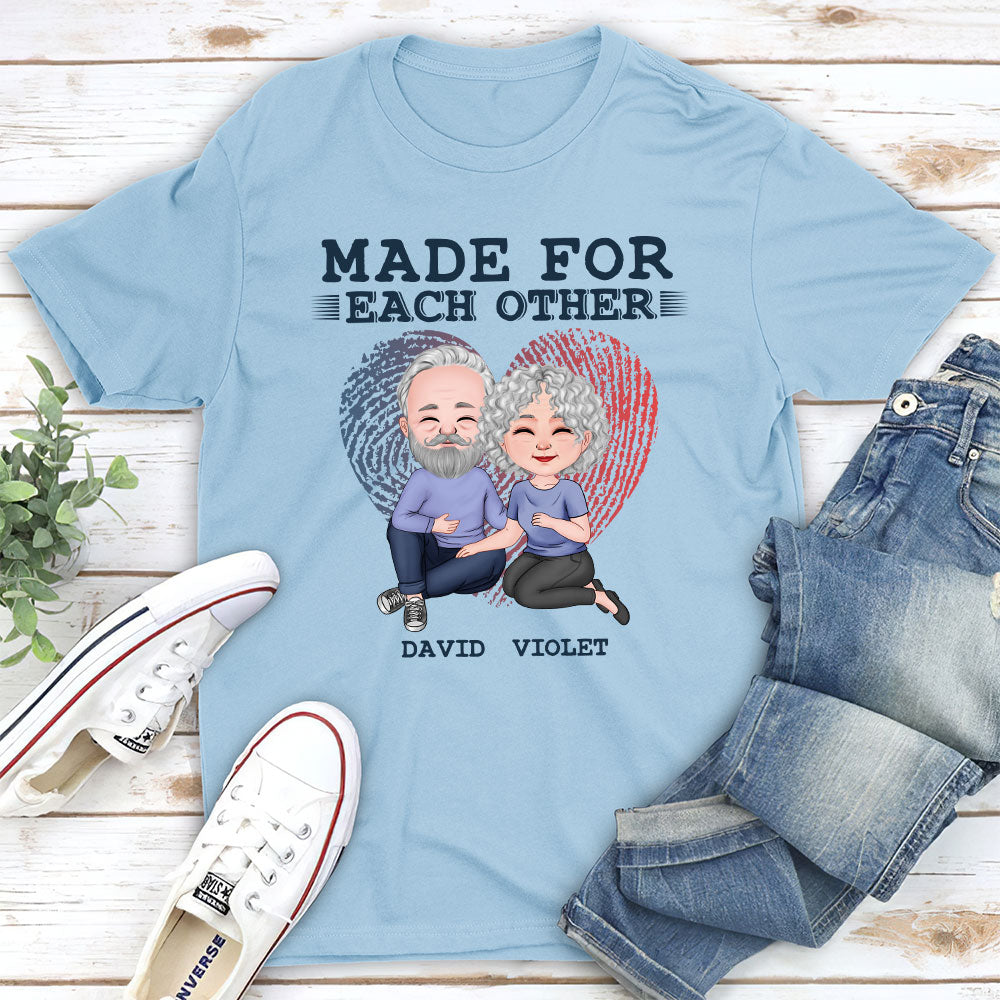 Custom Anniversary Keepsake Gifts For Couple • For Each Other - Personalized Classic T-shirt