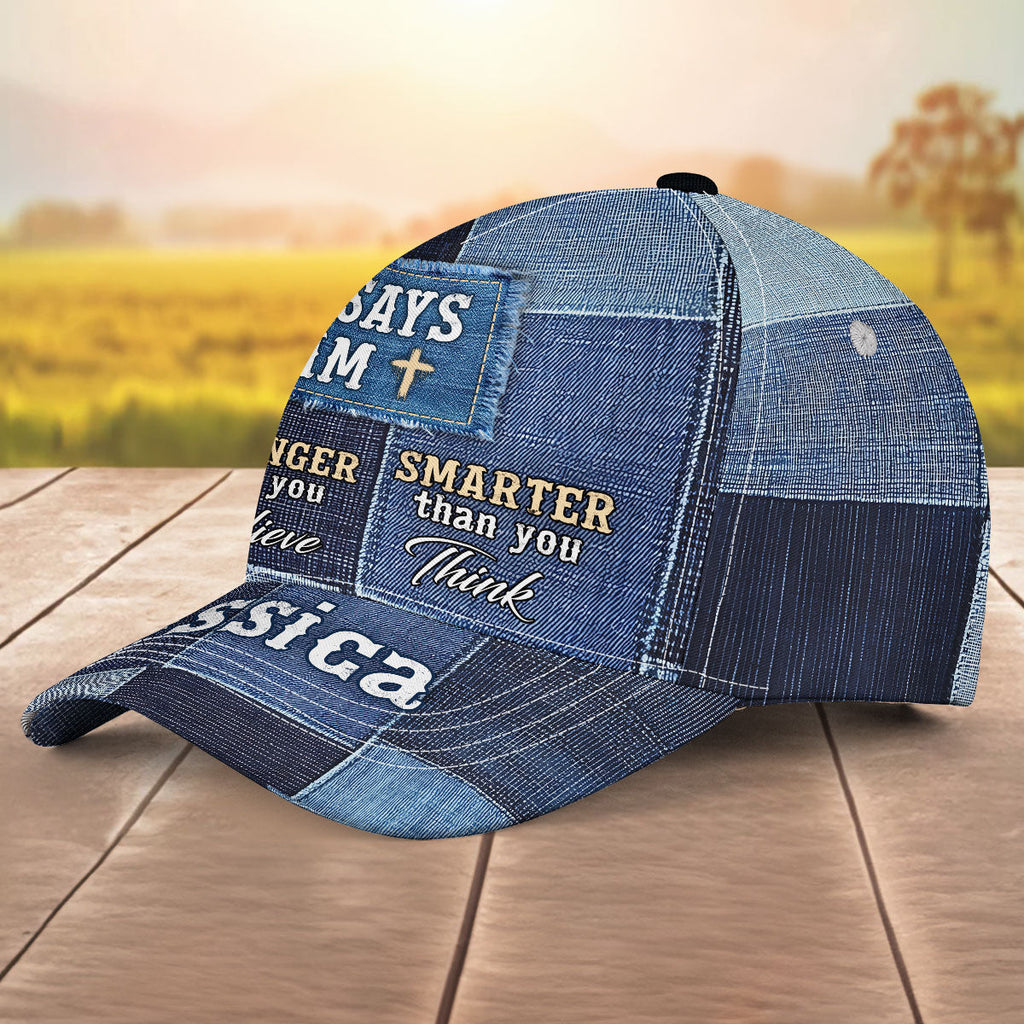 Walk In Faith - Personalized Classic Cap