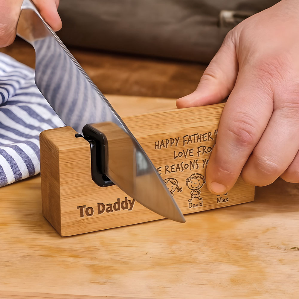 My Best Daddy - Personalized Engraved Opener Sharpener Stowel