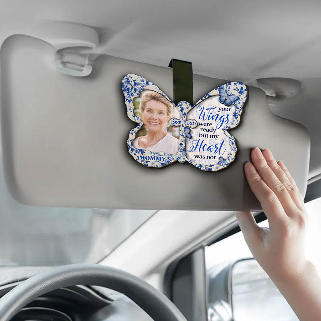 My Heart Was Not - Personalized Car Visor Clip