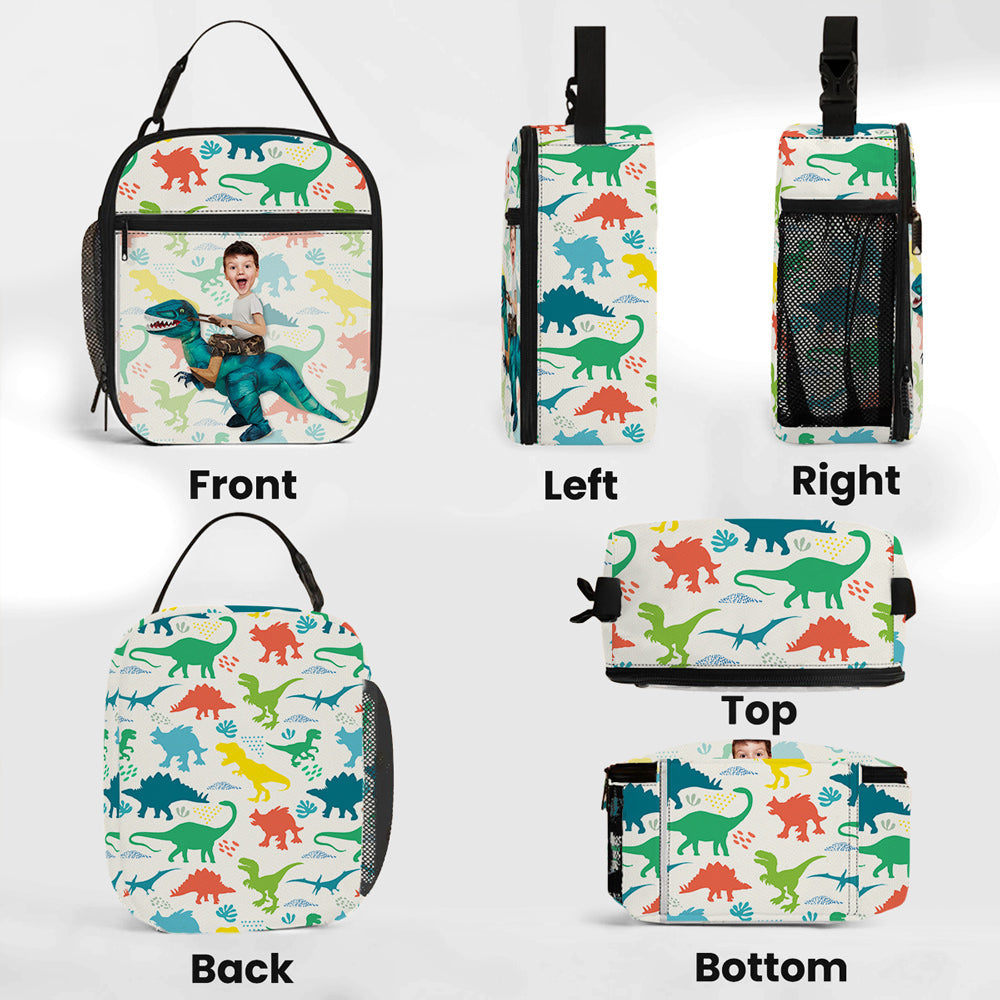 Cute Kid Fantasy Friends - Personalized Insulated Lunch Bag