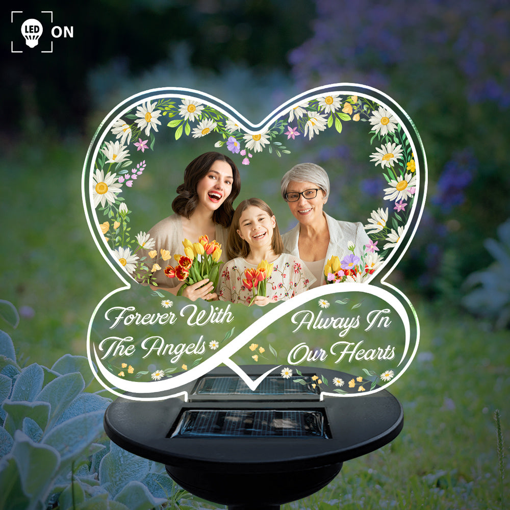 Always In My Heart - Personalized Solar Light