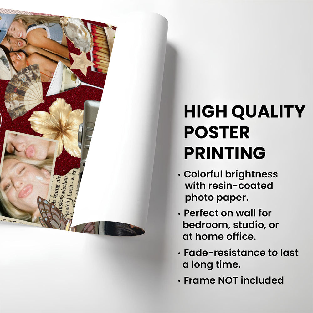 Golden Girl Memories - Personalized Poster