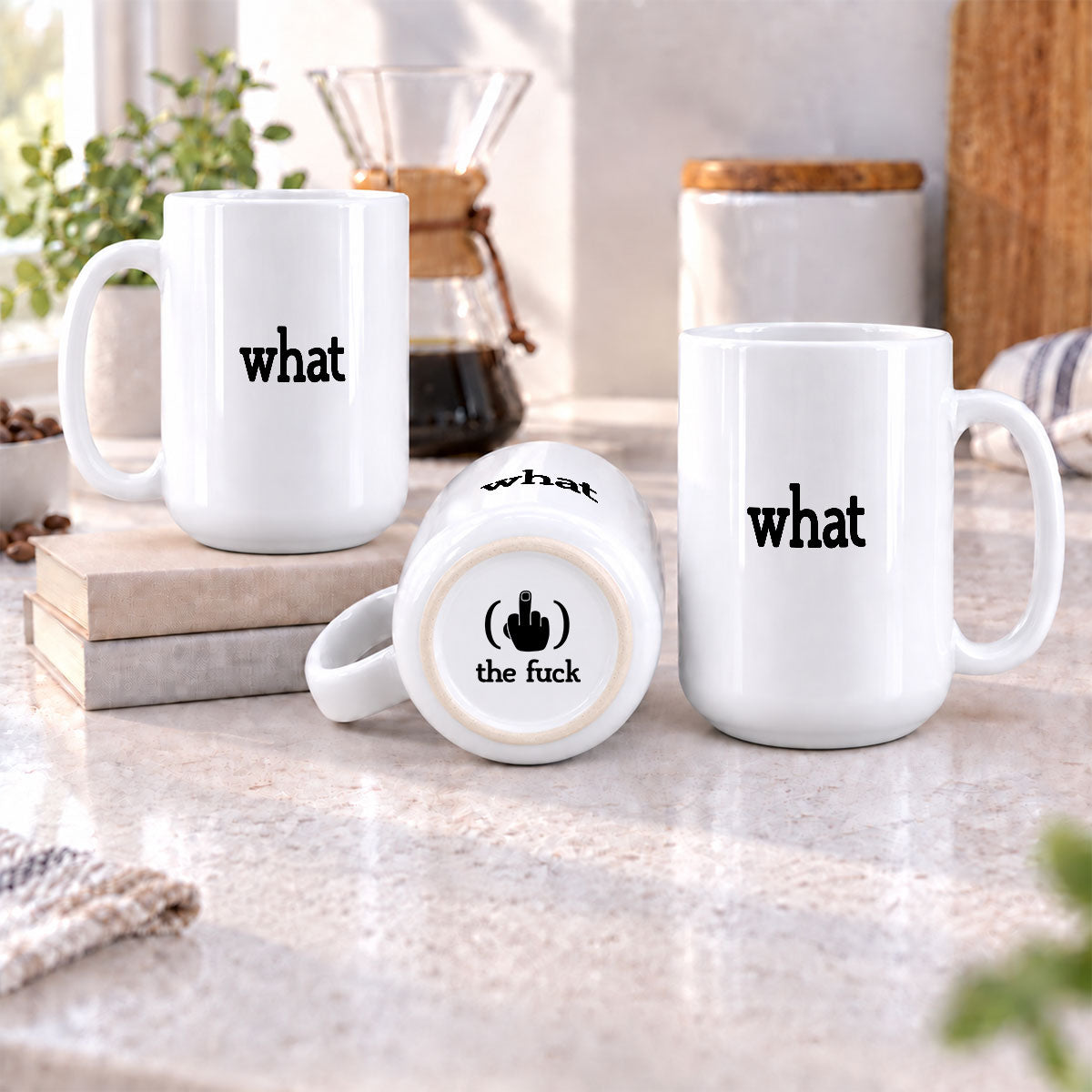 Custom Coworker, Christmas & Birthday Team Appreciation Gift • For Work Besties - Bottom Print Mug