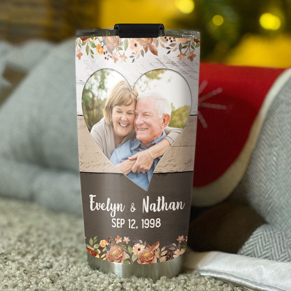 Custom Christmas Anniversary Gifts For Wife • The Best Thing - Personalized Tumbler