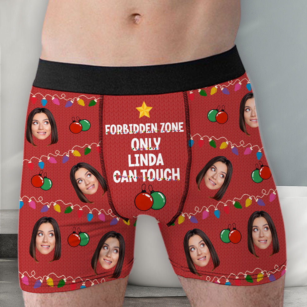 Forbidden Zone - Personalized Photo Men's Boxer Briefs