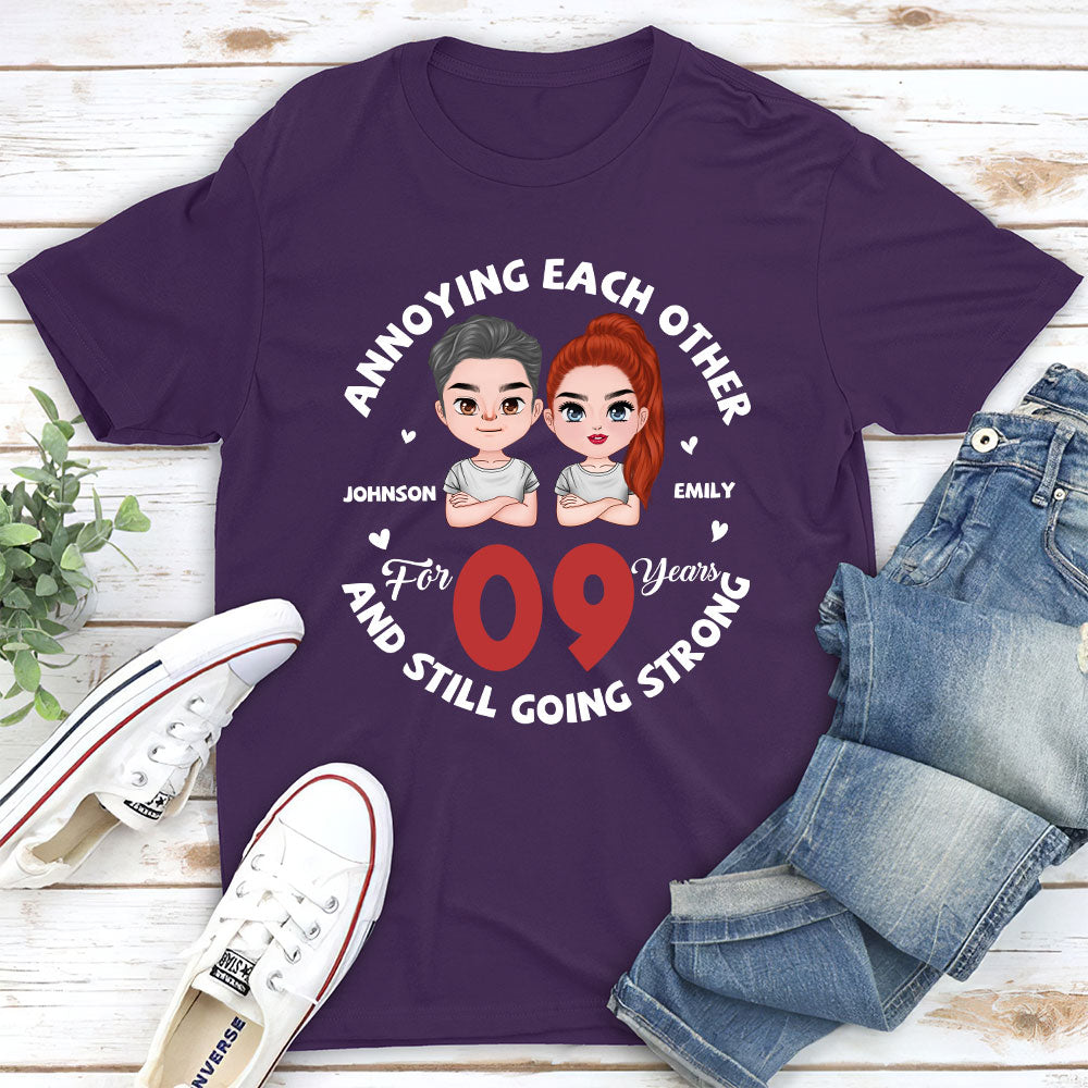 Custom Anniversary Keepsake Gifts For Couple • Annoying For Years - Personalized Classic T-shirt
