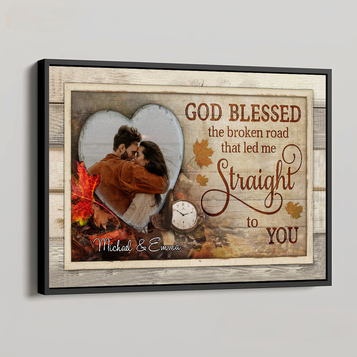 Straight To You - Personalized Poster