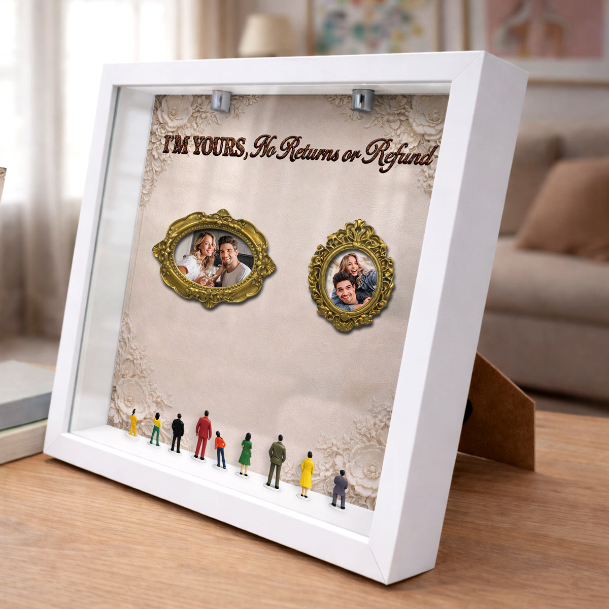 No Returns Or Refund - Personalized Museum Frame