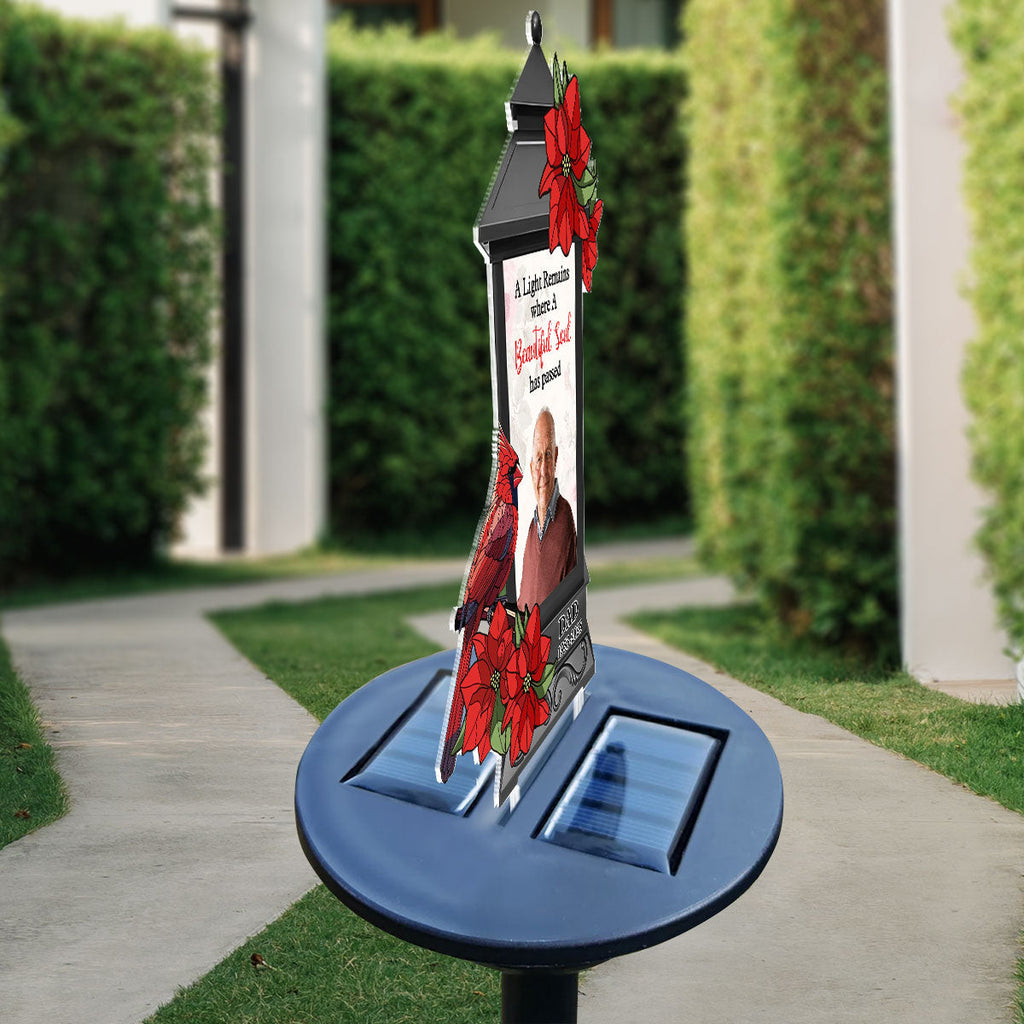 A Light Remains - Personalized Solar Light