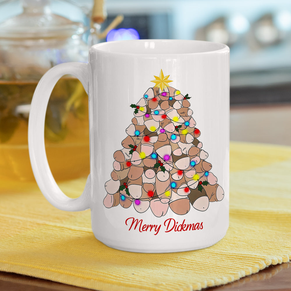 Funny Gag Gift for Coworker Friend, White Elephant Christmas Gift • Hard To Wrap This Present - Coffee Mug