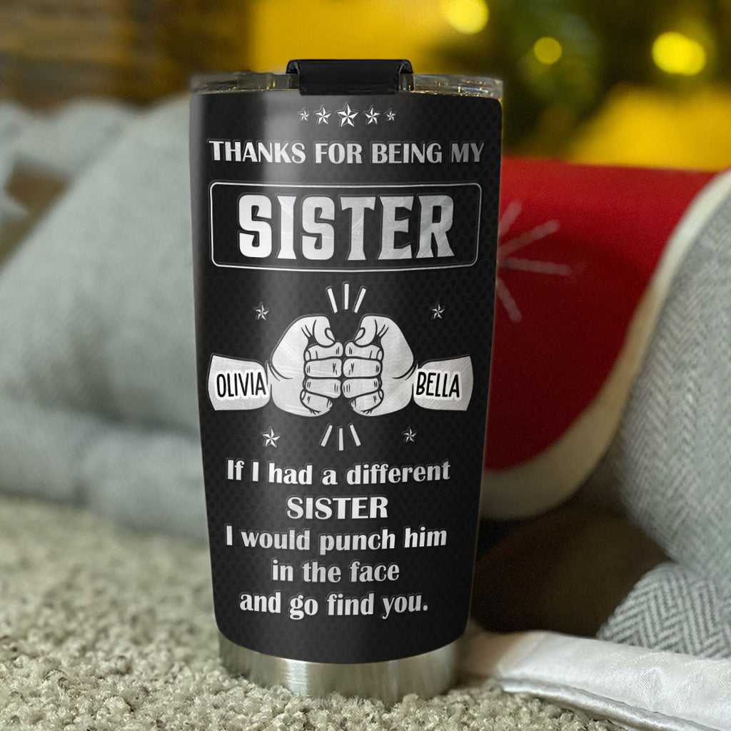 Custom Christmas Birthday Gifts For Brother • Being My Brother - Personalized Tumbler