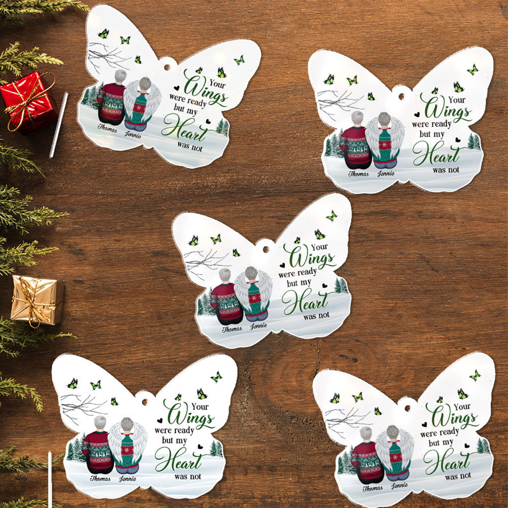 Custom Family Ornament, Christmas Gift for Family Members •  Always On My Mind - Personalized Acrylic Ornament