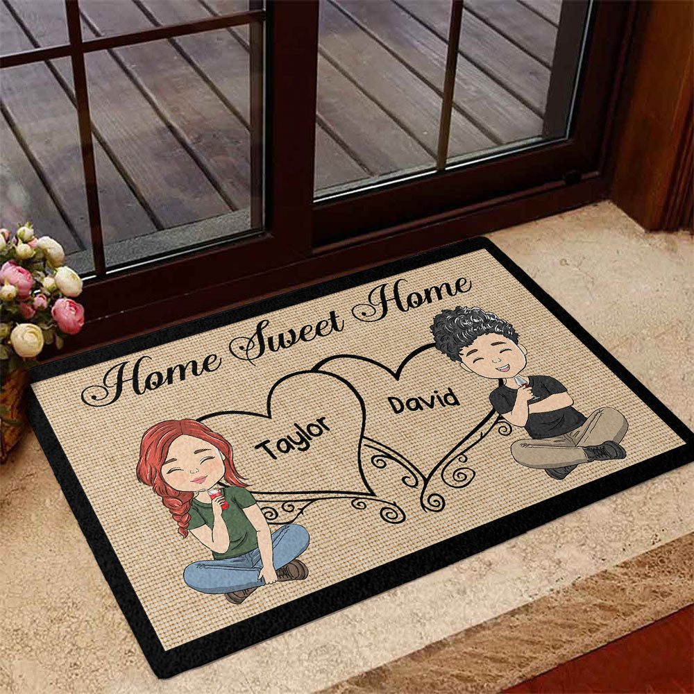 Home Sweet Home - Personalized Doormat