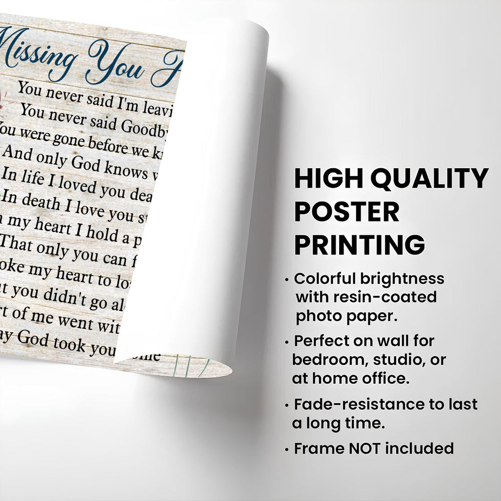 Missing You Always - Personalized Poster