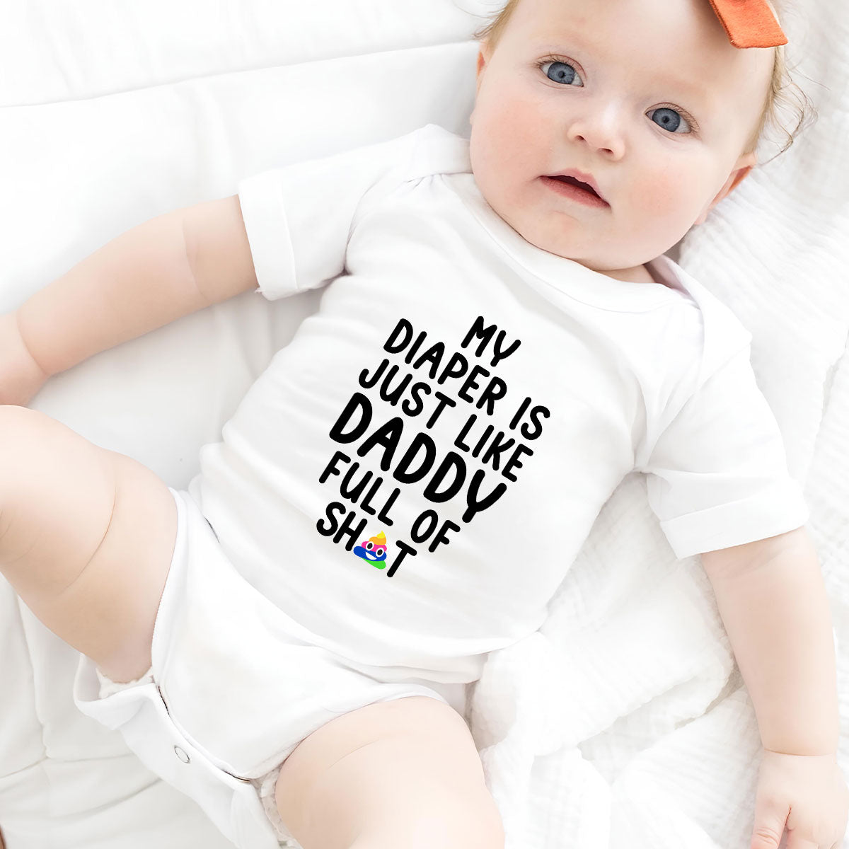 Full Of Sh!t - Personalized Baby Onesie