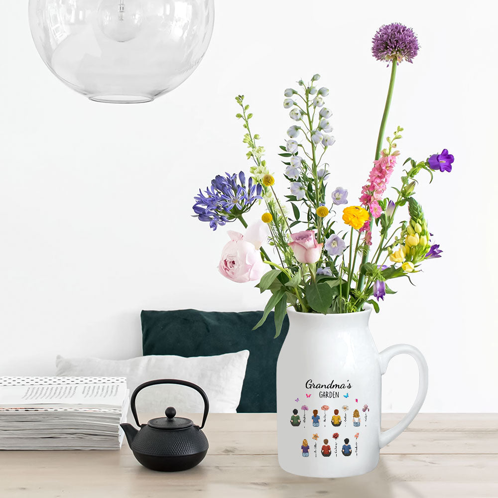 Wonderful Birth Month Flowers - Personalized Home Decor Flower Vase