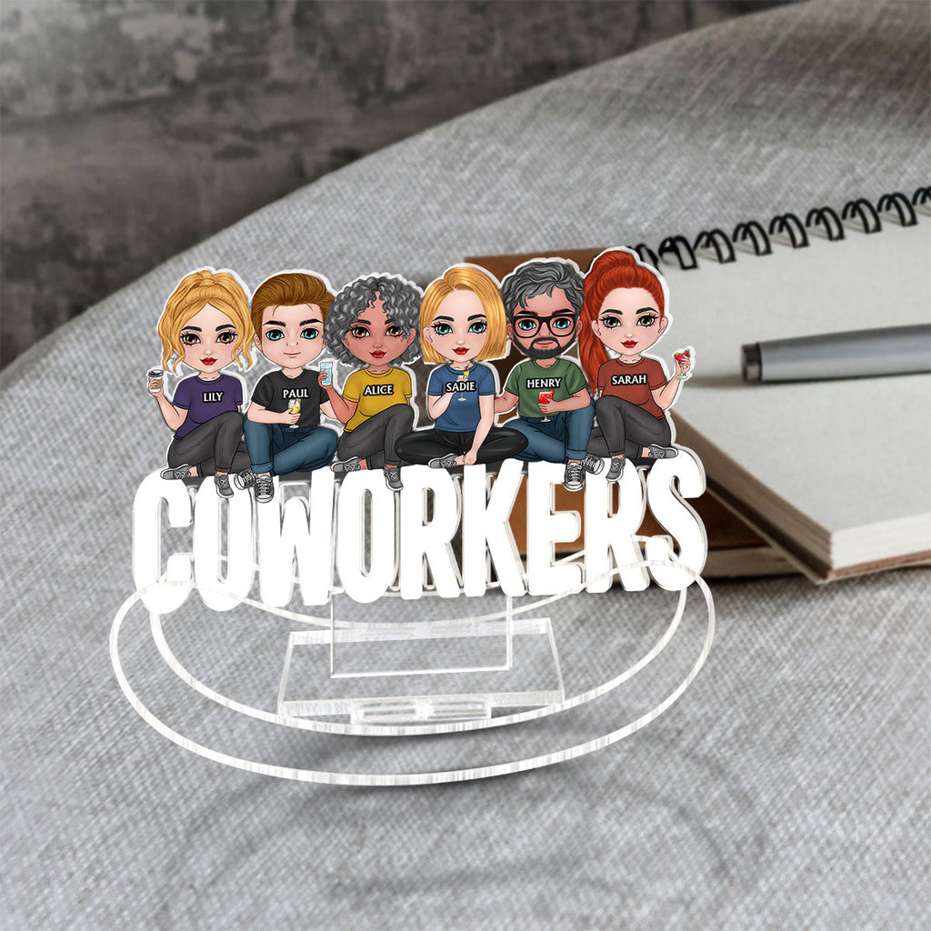 Cartoon Bestie - Personalized Acrylic Shaking Stand