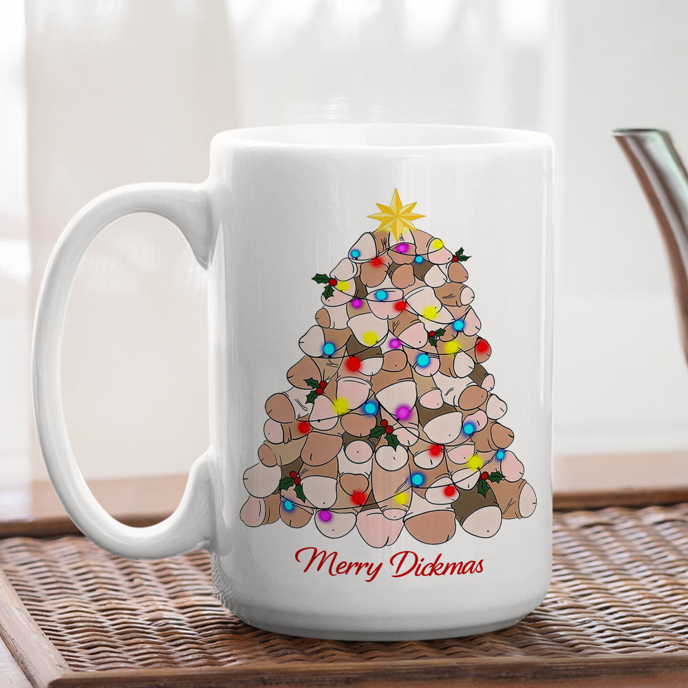 Funny Gag Gift for Coworker Friend, White Elephant Christmas Gift • Hard To Wrap This Present - Coffee Mug