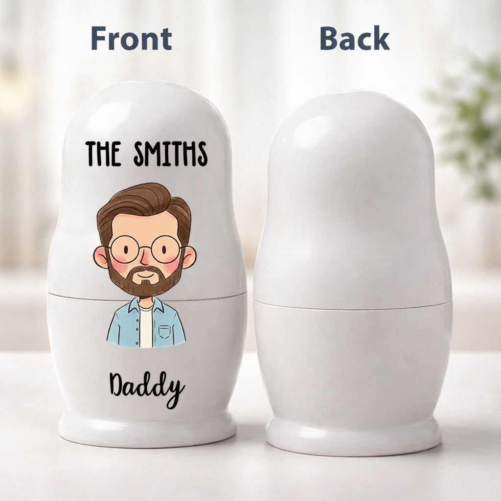 The Lovely Family - Personalized Nesting Doll