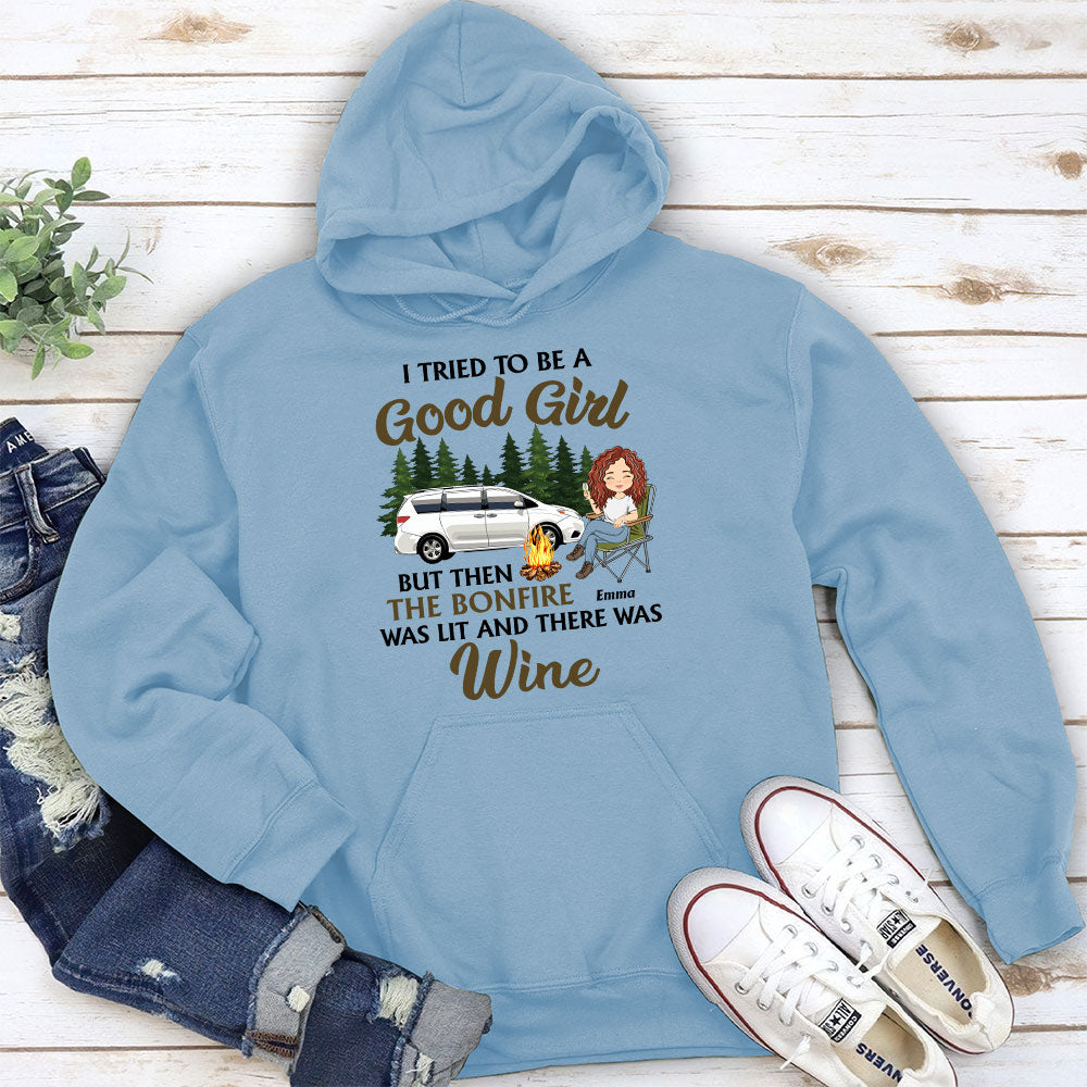 Custom Christmas & Birthday Keepsake Gift • Tried To Be - Personalized Hoodie