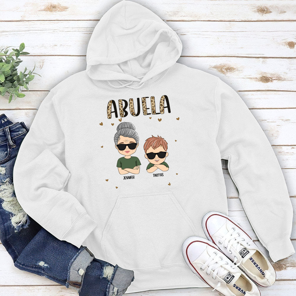 Custom Christmas & Birthday Gift for Grandma • Just Call Me Grandma - Personalized Hoodie