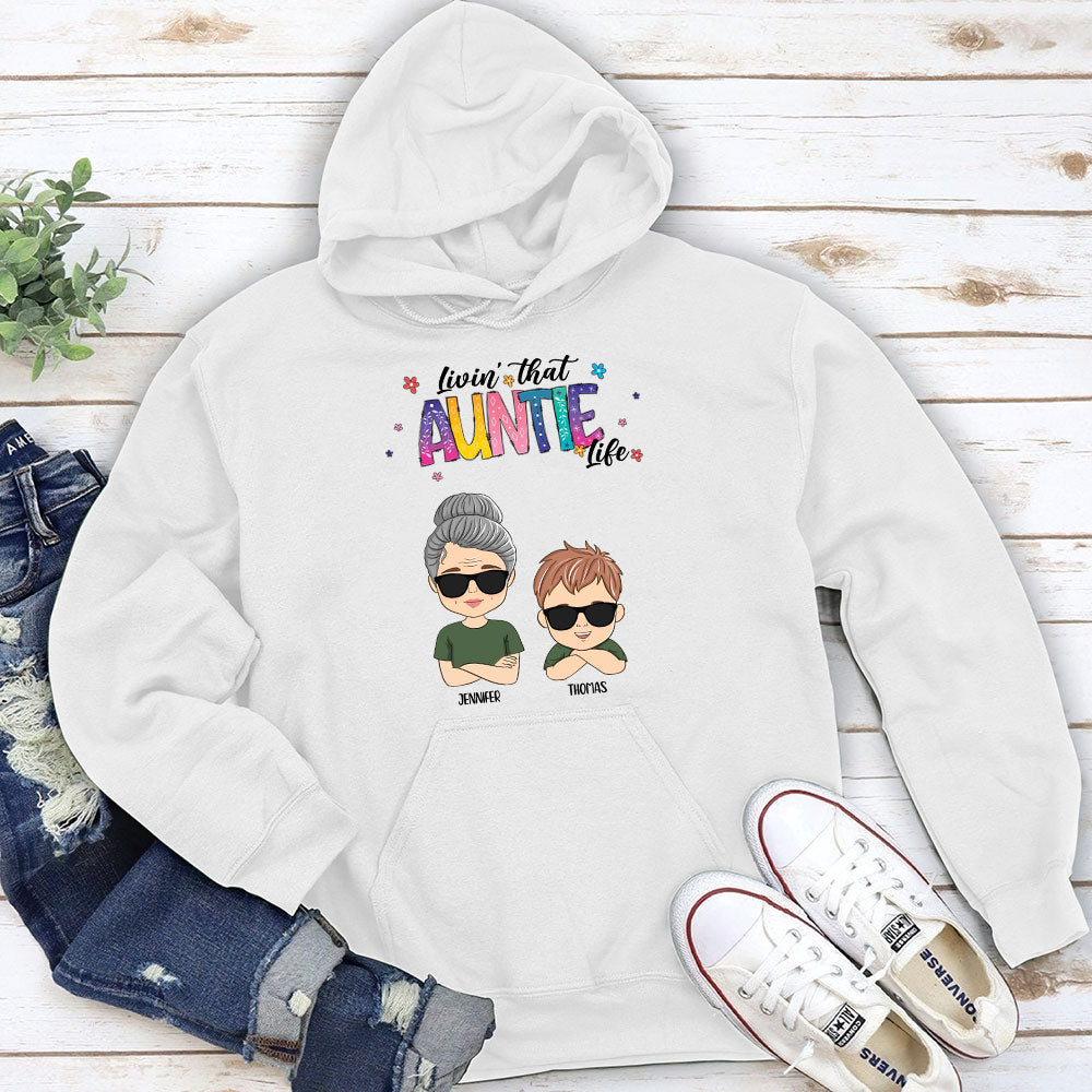 Custom Christmas & Birthday Gift for Grandma • Nana Life - Personalized Hoodie