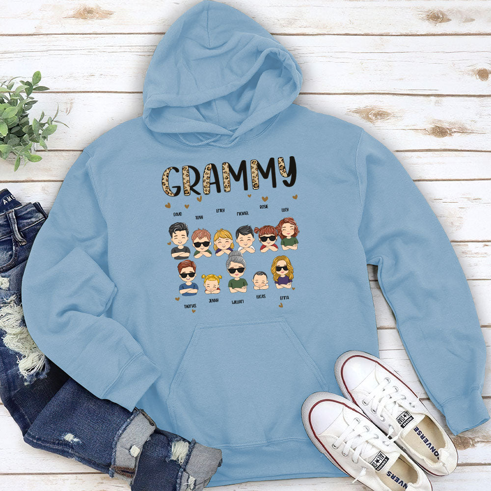 Custom Christmas & Birthday Gift for Grandma • Just Call Me Grandma - Personalized Hoodie