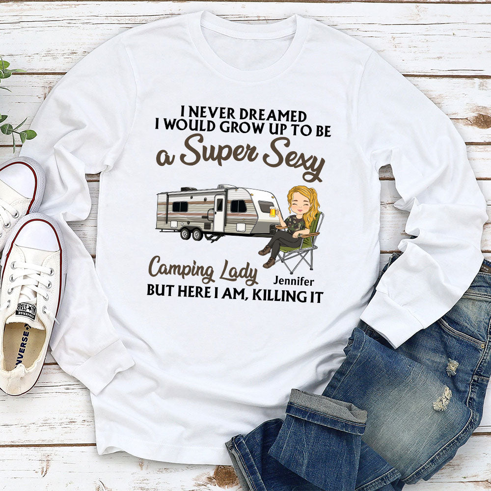 Custom Christmas & Birthday Keepsake Gift • Never Dreamed - Personalized Long Sleeve T-shirt