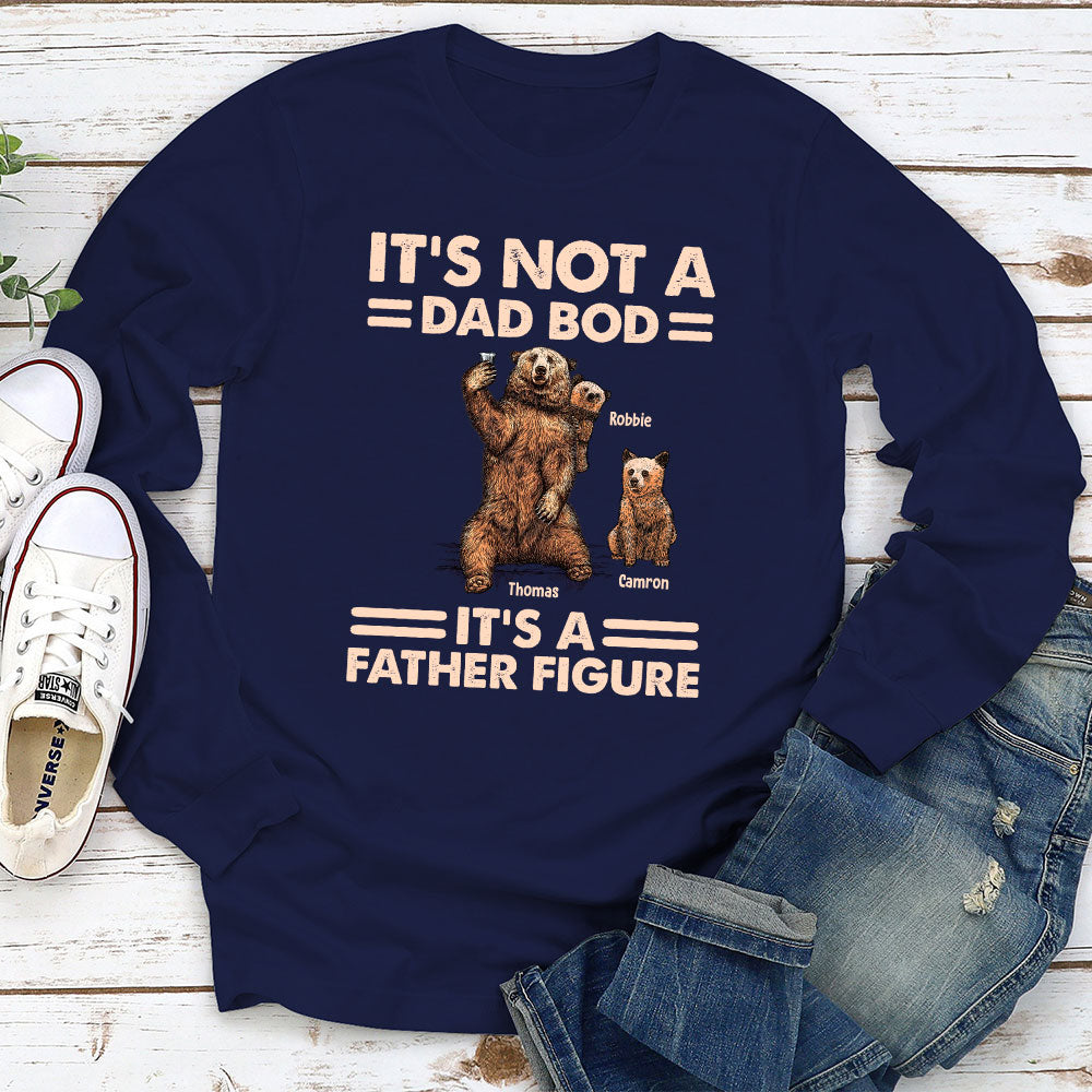 Custom Christmas & Birthday Gift for Dad, Grandpa • Daddy Bear - Personalized Shirt