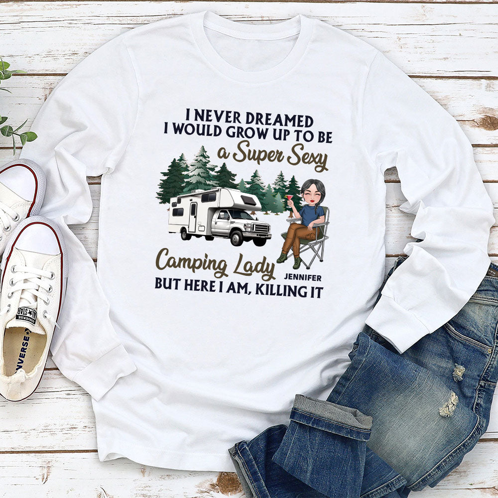 Custom Christmas & Birthday Keepsake Gift • Never Dreamed 2 - Personalized Long Sleeve T-shirt