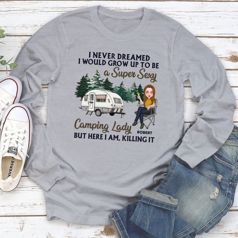 Custom Christmas & Birthday Keepsake Gift • Never Dreamed 2 - Personalized Long Sleeve T-shirt