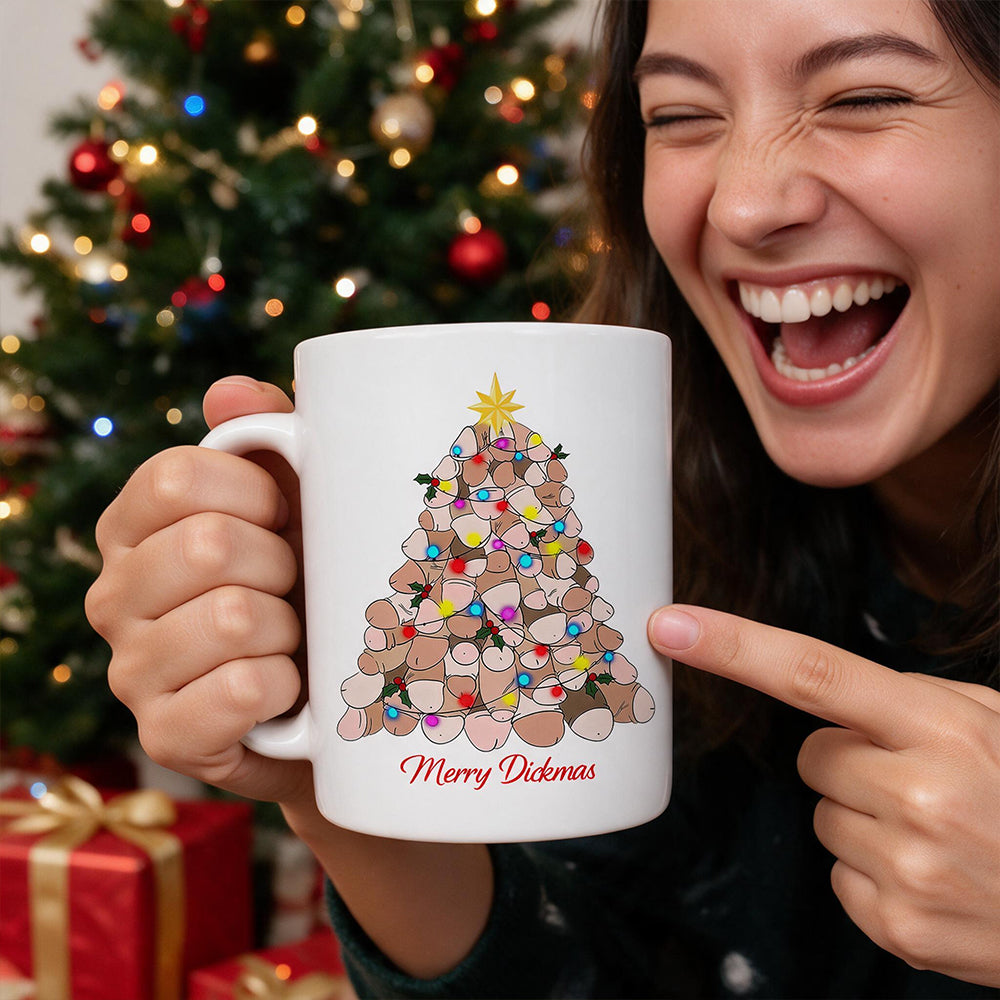 Funny Gag Gift for Coworker Friend, White Elephant Christmas Gift • Hard To Wrap This Present - Coffee Mug
