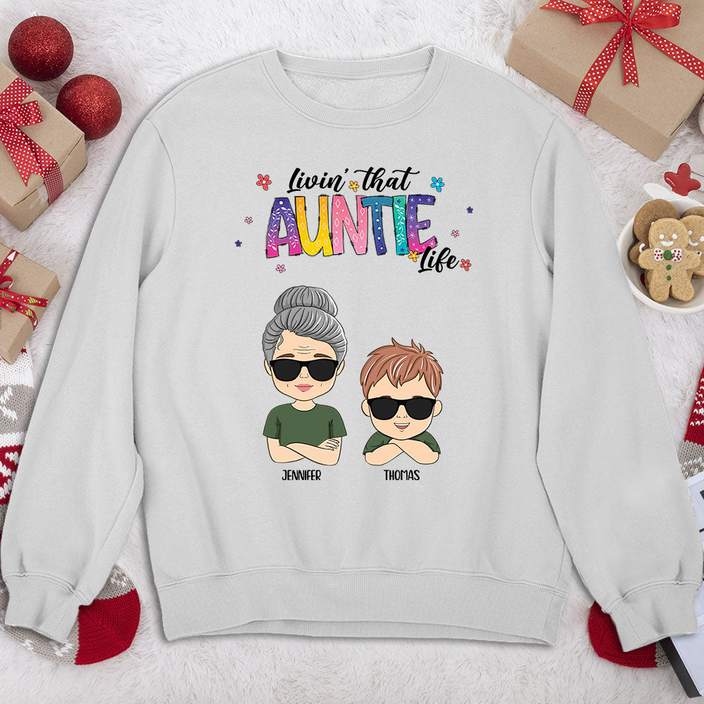 Custom Christmas & Birthday Gift for Grandma • Nana Life - Personalized Sweatshirt