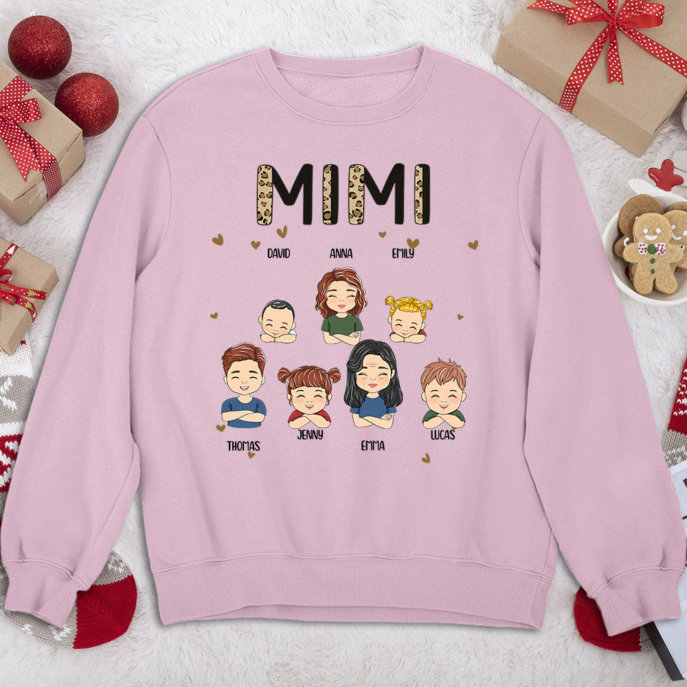 Custom Christmas & Birthday Gift for Grandma • Just Call Me Grandma - Personalized Sweatshirt