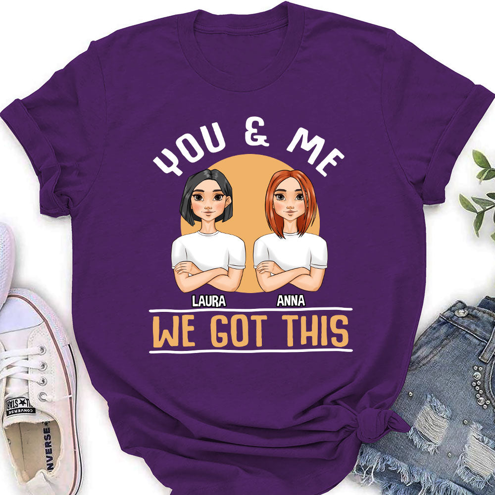 Custom Christmas Anniversary Keepsake Gifts For Wife • We Got This - Personalized Women's T-shirt