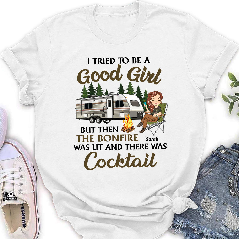 Custom Christmas & Birthday Keepsake Gift • Tried To Be - Personalized Women's T-shirt