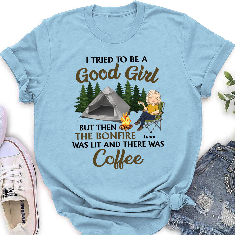 Custom Christmas & Birthday Keepsake Gift • Tried To Be - Personalized Women's T-shirt