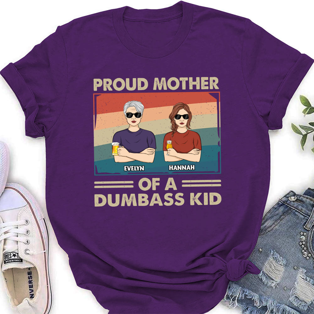 Custom Christmas & Birthday Gift for Mom, Grandma • Proud Mother Of A Few Kids - Personalized Women's T-shirt
