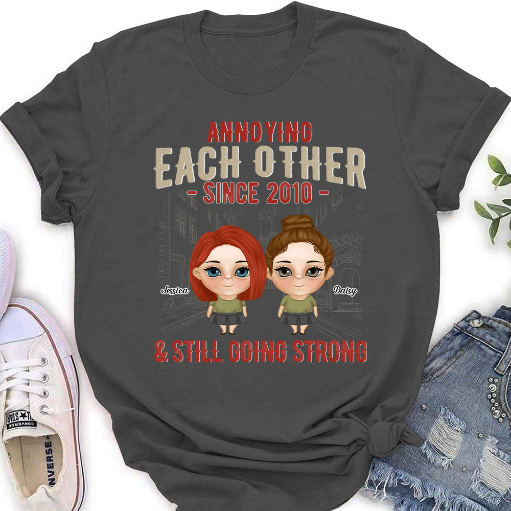 Custom Christmas Anniversary Keepsake Gifts For Wife • Going Strong Together - Personalized Women's T-shirt