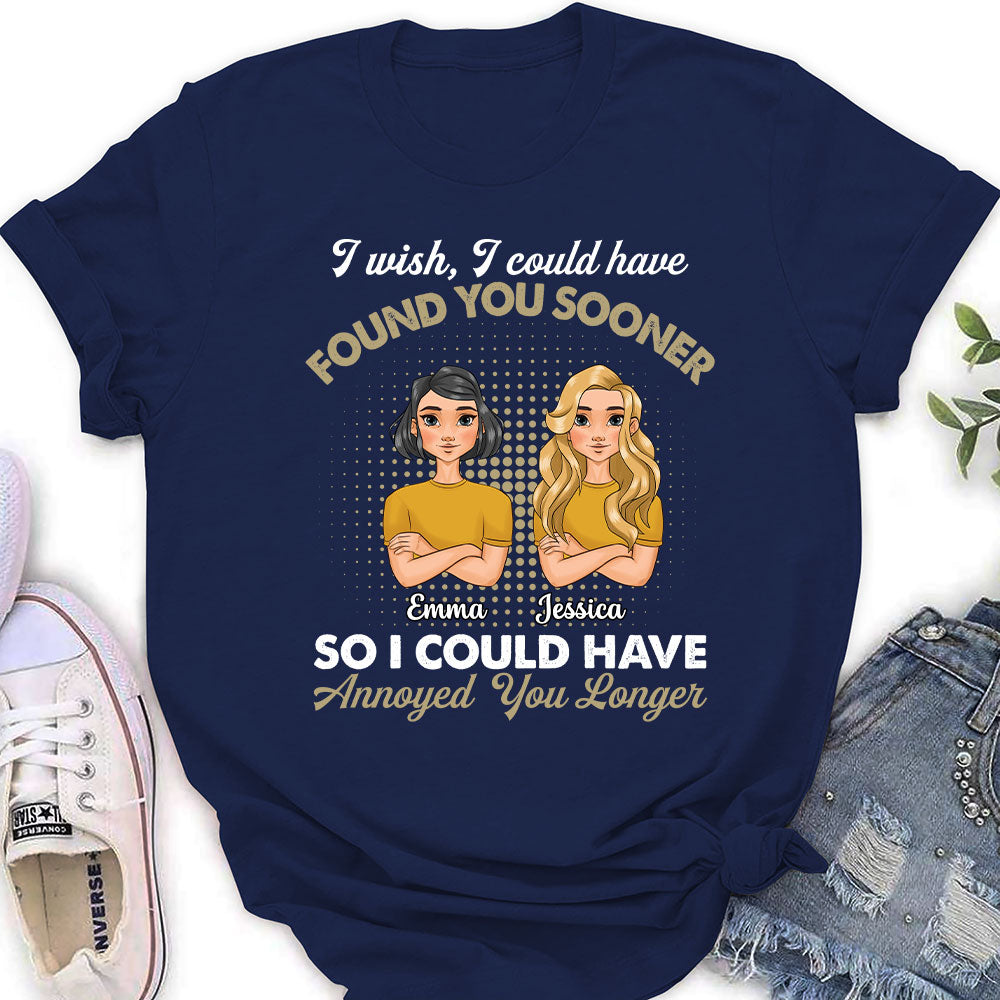 Custom Christmas Anniversary Keepsake Gifts For Wife • Annoyed You Longer - Personalized Women's T-shirt