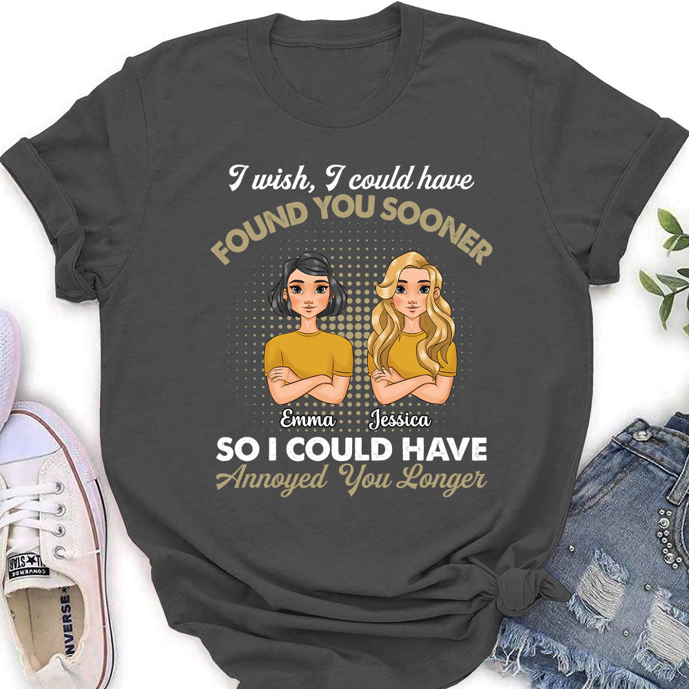 Custom Christmas Anniversary Keepsake Gifts For Wife • Annoyed You Longer - Personalized Women's T-shirt