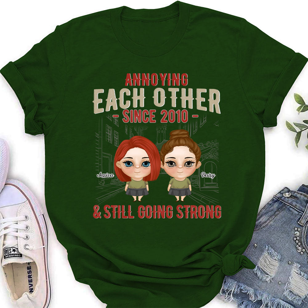 Custom Christmas Anniversary Keepsake Gifts For Wife • Going Strong Together - Personalized Women's T-shirt