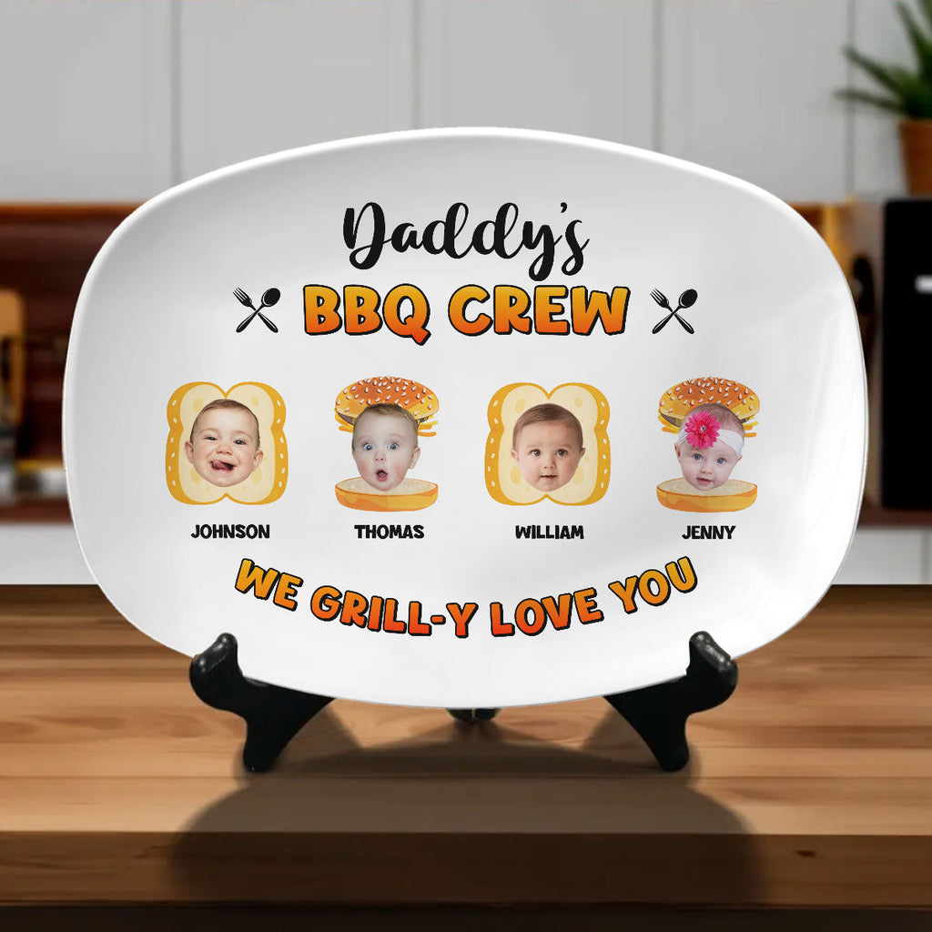 Grilly Love You Dad - Personalized Platter